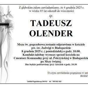 p-TADEUSZ-OLENDER